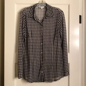 Cabi Mesh Shirt Spring 2014 Size M